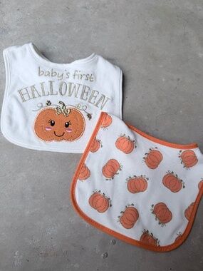 Baby 1st Halloween Bibs